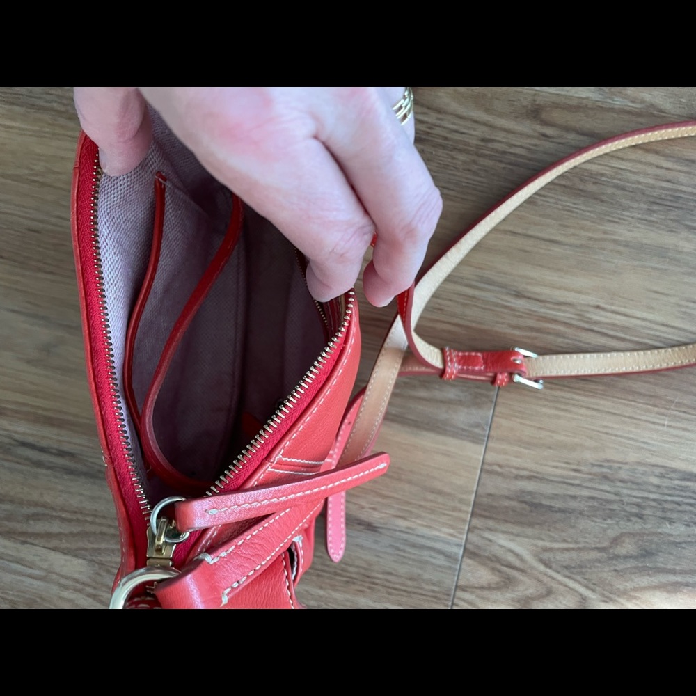 ♥️ DOONEY & BOURKE Red Crossbody - pebble leather - Picture 7 of 11